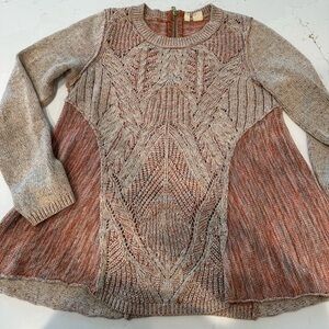 Beautiful Women's Moth Multicolor Knit Sweater. Size s
